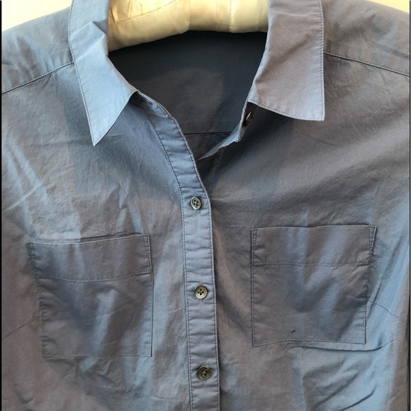 Ann Taylor Button Down Blouse Size 4 Petite - Picture 4 of 13